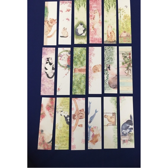 Kawaii Cat Kitten Bookmarks 30pc. Set - Picture 5 of 6
